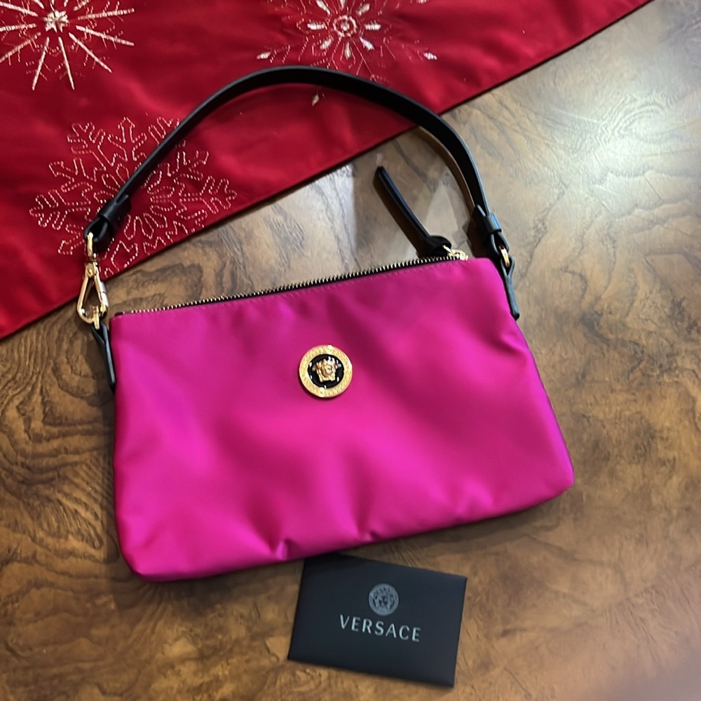 Versace pink Medusa pochette - Picture 4 of 5